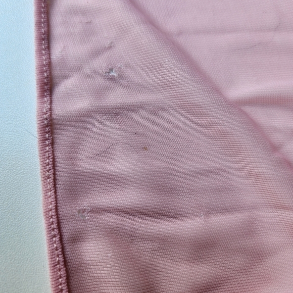 Davids Bridal Bridesmaid Gown Dress Blush Petal pink chiffon Formal size 6 - Picture 10 of 16